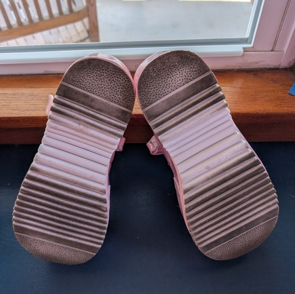 Demonia Dollie Pink Platform Shoes - Size 9 - Picture 5 of 7